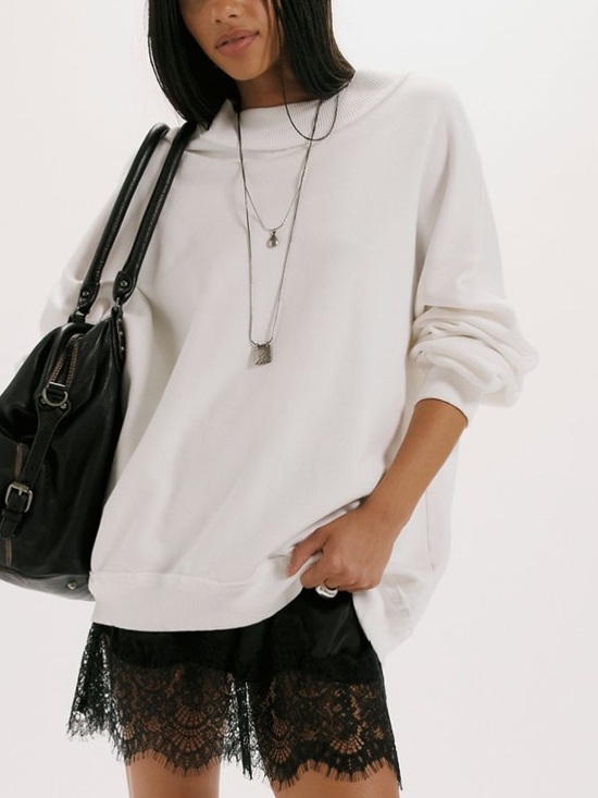 Free People Tops - FREE PEOPLE We The Free Palm Springs Pullover in Clean Ivory
